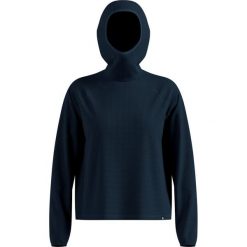 Bluza z kapturem Odlo Mid layer hoody CUBIC. Szare bluzy z kapturem damskie Odlo, l, z materiału. Za 319.99 zł.