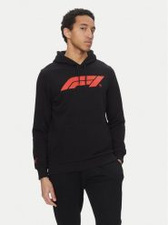 Puma Bluza F1 Ess Logo 625853 Czarny Regular Fit. Czarne bluzy bez kaptura męskie Puma, m, z syntetyku. Za 209.99 zł.