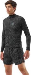 Koszulka do biegania męska Compressport Hurricane Windproof Aurora. Czarne koszulki męskie z długim rękawem Compressport, m, z elastanu, bez ramiączek, do biegania. Za 674.00 zł.