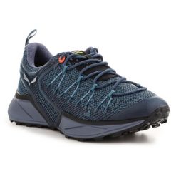 Buty trekkingowe Salewa Ws Dropline 61369-8163 niebieskie. Niebieskie obuwie trekkingowe damskie . Za 898.36 zł.