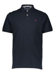 Hackett London Koszulka polo w kolorze granatowym rozmiar: 3XL. Niebieskie koszulki polo męskie Hackett London, xl, bez wzorów, z bawełny, bez ramiączek. Za 195.99 zł.