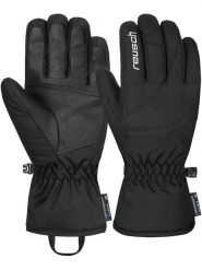 Reusch Rękawiczki narciarskie "Snow Lady R-TEX® XT" w kolorze czarnym rozmiar: 6,5. Czarne rękawiczki damskie REUSCH, bez wzorów, ze skóry. Za 128.55 zł.