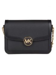 Michael Kors Torebka w kolorze czarnym - 23 x 17 x 6 cm rozmiar: onesize. Czarne torebki klasyczne damskie Michael Kors, bez wzorów, z materiału, bez dodatków. Za 746.74 zł.