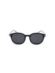 Polaroid Okulary przeciwsłoneczne unisex w kolorze czarno-szaro-niebieskim rozmiar: 50. Czarne okulary przeciwsłoneczne damskie Polaroid. Za 156.98 zł.