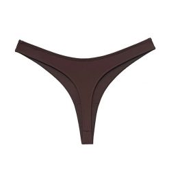 Stringi elastyczne casual damskie Pieralda. Niebieskie stringi damskie Intica, s, bez wzorów, z materiału. Za 69.00 zł.