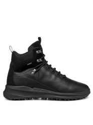 Geox Trapery D Pg1X B Abx D46VRB 08522 C9999 Czarny. Czarne trapery damskie Geox, z materiału, bez obcasa. Za 799.99 zł.