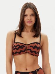 Chantelle Góra od bikini Totem C17RQK Brązowy. Brązowe bikini damskie Chantelle, bez wzorów. Za 309.99 zł.