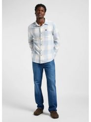 Lee Koszula w kolorze błękitnym rozmiar: S. Niebieskie koszule męskie Lee, s, bez wzorów, z bawełny, bez kołnierzyka, bez ramiączek. Za 121.99 zł.