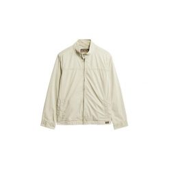 Klasyczna kurtka Superdry Harrington. Szare kurtki męskie Superdry., xl, bez wzorów, z bawełny, klasyczne, bez kaptura. Za 434.70 zł.
