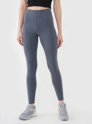 4F LEGGINSY DAMSKIE DŁUGIE Z WYSOKIM STANEM KOLOR SZARY. Szare legginsy damskie 4f, xs, bez wzorów, z bawełny. Za 54.50 zł.