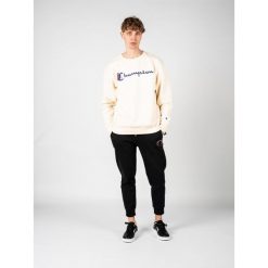 Bluza trekking męska. Brązowe bluzy bez kaptura męskie CHAMPION, m, z bawełny. Za 166.00 zł.