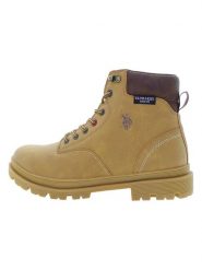 U.S. Polo Assn. Botki w kolorze jasnobrązowym rozmiar: 46. Brązowe buty zimowe męskie U.S. Polo Assn., bez zapięcia. Za 229.95 zł.