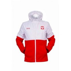Kurtka softshell PROS SPORT Polska męska. Białe kurtki softshell damskie Pros, m, bez wzorów, z dzianiny, z kapturem. Za 299.00 zł.