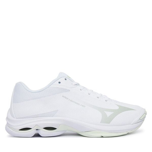 Buty halowe Mizuno. Białe buty sportowe na co dzień damskie Mizuno, bez wzorów, mizuno wave. Za 539.99 zł.