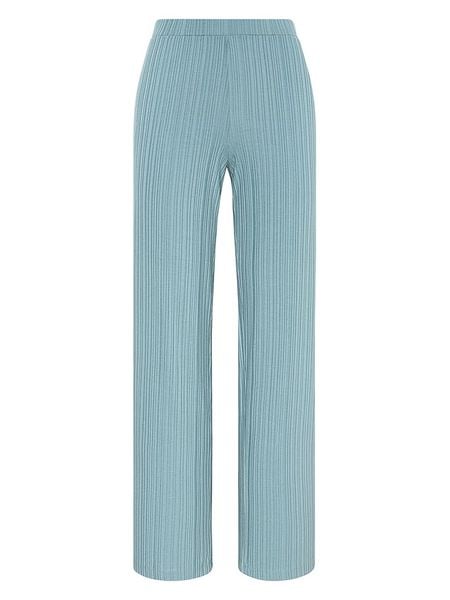 Naturana Spodnie w kolorze miętowym rozmiar: M. Niebieskie spodnie materiałowe damskie Naturana, bez wzorów, z materiału. Za 139.95 zł.