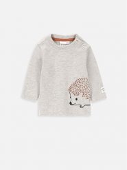 Coccodrillo Bluzka ZC2143105FON Szary Regular Fit. Szare t-shirty chłopięce COCCODRILLO, bez wzorów, z bawełny, bez ramiączek. Za 49.99 zł.