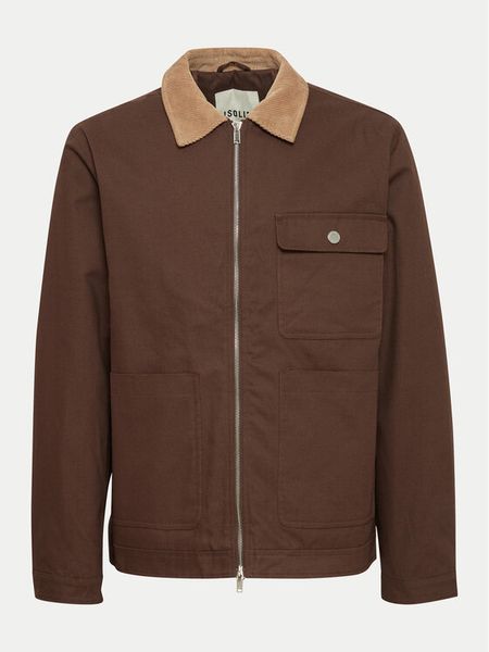 Solid Kurtka przejściowa 21107829 Brązowy Regular Fit. Brązowe kurtki męskie !SOLID, m, bez wzorów, z bawełny, bez kaptura. Za 269.99 zł.