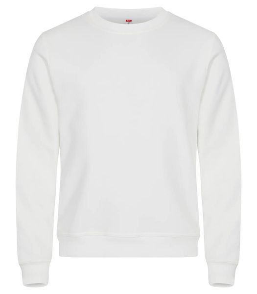 Clique Miami Roundneck — uniseksowa koszulka z okrągłym dekoltem, materiał. Białe swetry klasyczne damskie CLIQUE, l, bez wzorów, z bawełny, bez kołnierzyka. Za 164.49 zł.