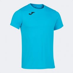 Koszulka do biegania męska Joma Record II. Niebieskie t-shirty sportowe męskie Joma, m, bez ramiączek, do biegania. Za 59.99 zł.