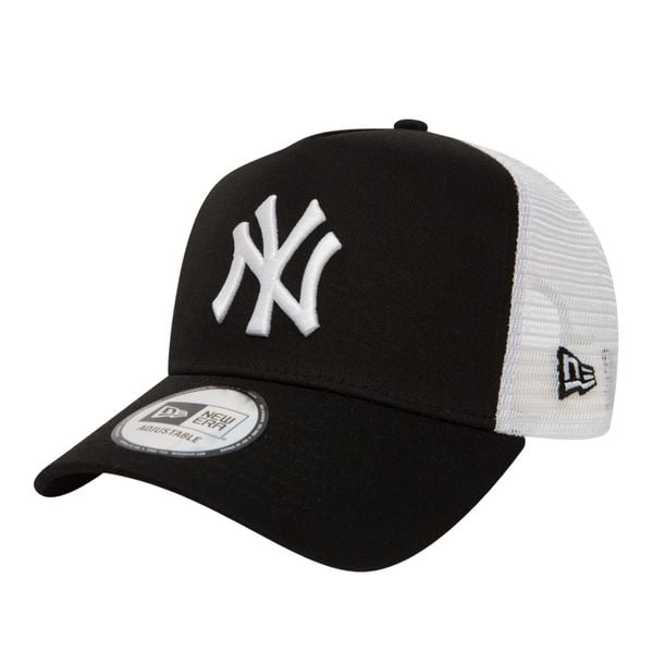Czapka Z Daszkiem New York Yankees A Frame Trucker Cap. Białe czapki męskie New Era, bez wzorów, sportowe. Za 196.99 zł.