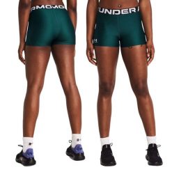 Krótkie legginsy treningowe damskie UNDER ARMOUR szybkoschnące kolarki. Zielone legginsy damskie Under Armour, xs, bez wzorów. W wyprzedaży za 79.53 zł.