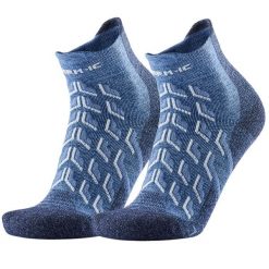 Skarpety trekkingowe kobieta Therm-ic Trekking Cool Ankle Lady wysokosc kostki. Niebieskie skarpetki damskie THERM-IC, bez wzorów, z poliamidu. Za 97.00 zł.