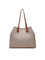 Nine West Torebka JH6777-NW Beżowy. Brązowe torebki klasyczne damskie Nine West, bez wzorów, z materiału, bez dodatków. Za 249.99 zł.