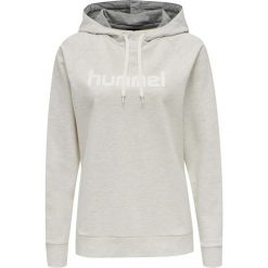 Damska bluza z kapturem Hummel Hmlgo Logo. Brązowe bluzy z kapturem damskie HUMMEL, xs, z polaru. Za 202.50 zł.