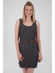 Alife and kickin Sukienka "Doia" w kolorze czarnym rozmiar: XS. Czarne sukienki damskie Alife and Kickin, xs, bez wzorów, ze skóry, bez kołnierzyka, bez ramiączek, mini. Za 82.99 zł.