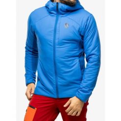 Kurtka ocieplana Black Diamond First Light Hybrid Hoody. Niebieskie kurtki męskie Black Diamond, bez wzorów, sportowe, bez kaptura. Za 769.99 zł.