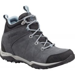 COLUMBIA buty trekkingowe damskie Fire Venture Mid Suede Waterproof Graphite Storm 37,5. Szare obuwie trekkingowe damskie Columbia. W wyprzedaży za 359.00 zł.