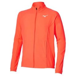 Kurtka z dresu Mizuno Frontier Shadow. Brązowe kurtki treningowe męskie Mizuno, l, bez wzorów, z dresówki, na fitness i siłownię. Za 319.00 zł.