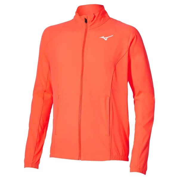 Kurtka z dresu Mizuno Frontier Shadow. Brązowe kurtki treningowe męskie Mizuno, l, bez wzorów, z dresówki, na fitness i siłownię. Za 319.00 zł.