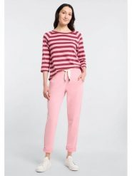 ELBSAND Spodnie dresowe "Brinja" w kolorze jasnoróżowym rozmiar: M. Różowe spodnie dresowe damskie ELBSAND, m, bez wzorów, z bawełny. Za 130.99 zł.