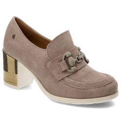 Beżowe Półbuty Maciejka Stylowe Buty Na Obcasie. Brązowe półbuty damskie Maciejka, bez wzorów, ze skóry, eleganckie, bez obcasa, na obcasie. Za 439.00 zł.