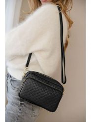 Anna Morellini Skórzana torebka "Colomba" w kolorze czarnym - 22 x 15 x 10 cm rozmiar: onesize. Czarne torebki klasyczne damskie Anna Morellini, bez wzorów, z materiału, pikowane, bez dodatków. Za 217.99 zł.