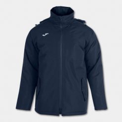 Kurtka wiatroszczelna Joma Trivor. Niebieskie kurtki damskie Joma, xs, bez wzorów, z materiału, z kapturem. Za 409.00 zł.