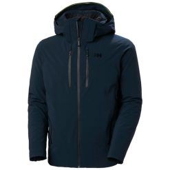 Kurtka narciarska Helly Hansen Steilhang 2.0. Niebieskie kurtki narciarskie i snowboardowe damskie Helly Hansen, m, bez wzorów, bez kaptura, narciarskie. W wyprzedaży za 2,380.50 zł.