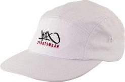Czapka 8527 K1x z bawełnianego twillu, Onesize. Białe czapki męskie K1X, bez wzorów, z bawełny, sportowe. Za 171.99 zł.