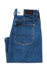LEE A LINE SKIRT REMO LIGHT L38TGAEF 112108332. Niebieskie spódniczki damskie Lee, l, bez wzorów, z jeansu, z podwyższonym stanem, midi, trapezowe. Za 159.99 zł.