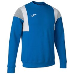 Bluza sportowa męska Joma Confort. Niebieskie bluzy sportowe męskie Joma, bez wzorów, sportowe, bez kołnierzyka, bez ramiączek. Za 197.99 zł.