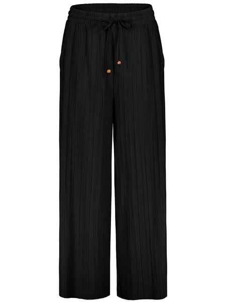 Sublevel Spodnie w kolorze czarnym rozmiar: L. Czarne spodnie materiałowe damskie Sublevel, bez wzorów, z materiału, z podwyższonym stanem. Za 104.64 zł.