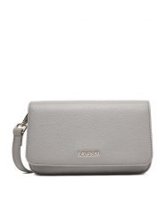 Lasocki Torebka CEO-LSK-L-006-09 Szary. Szare listonoszki damskie Lasocki, bez wzorów, z materiału, bez dodatków. Za 129.99 zł.