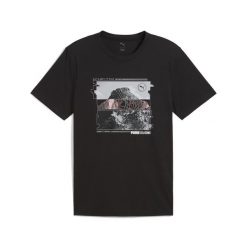 Męska koszulka do biegania GRAPHICS SEASONS PUMA Black. Czarne t-shirty sportowe męskie Puma, l, bez ramiączek, do biegania. W wyprzedaży za 74.00 zł.