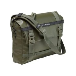 Torba na rower VAUDE Mineo Messenger 22. Zielone torby męskie na ramię Vaude, bez wzorów, z materiału, na ramię. Za 397.50 zł.