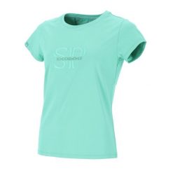 Koszulka damska Schockemöhle Sports Nele Style. Zielone t-shirty damskie SCHOCKEMÖHLE, bez wzorów, bez kołnierzyka. Za 247.50 zł.