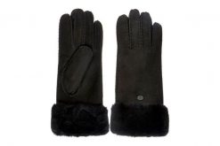 EMU AUSTRALIA W9405 Apollo Bay Gloves black, rękawiczki damskie, rozmiar XS/S. Czarne rękawiczki damskie Emu Australia, na zimę, bez wzorów, ze skóry. Za 529.90 zł.