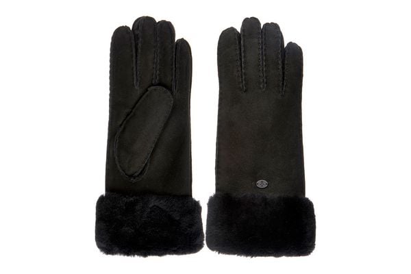 EMU AUSTRALIA W9405 Apollo Bay Gloves black, rękawiczki damskie, rozmiar XS/S. Czarne rękawiczki damskie Emu Australia, na zimę, bez wzorów, ze skóry. Za 529.90 zł.