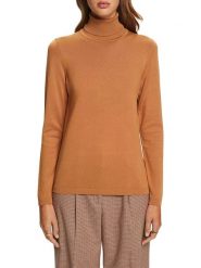 ESPRIT Sweter w kolorze jasnobrązowym rozmiar: S. Brązowe golfy damskie Esprit, s, bez wzorów, bez ramiączek. Za 65.85 zł.