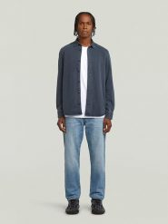 G-Star Koszula w kolorze niebieskoszarym rozmiar: XXL. Niebieskie koszule męskie G-Star, xxl, bez wzorów, bez kołnierzyka, bez ramiączek. Za 157.35 zł.